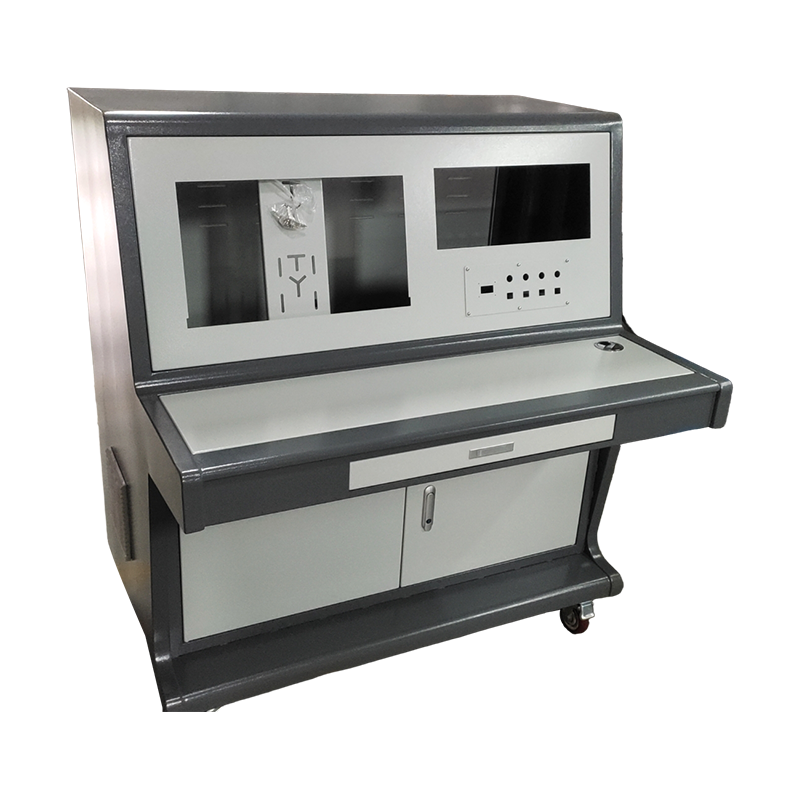 Bàn làm việc phun thép carbon tùy chỉnh không chuẩn
